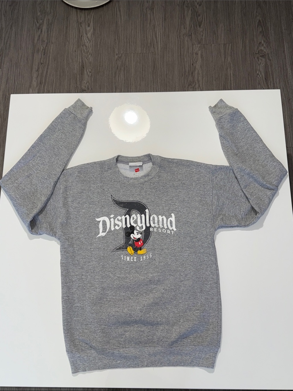 Disneyland Resort Gray Mickey Sweatshirt